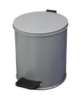 Урна с педалью 15 л (серая)