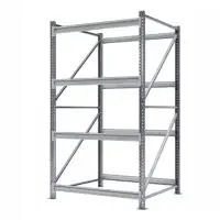 Стеллаж СФМ 2500х1500х800 (4 яруса без настила) RAL
