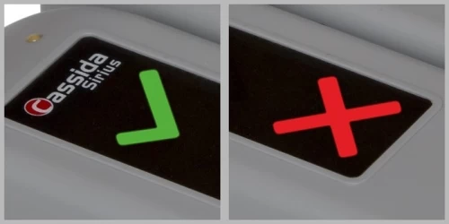 Портативный детектор валют Cassida Sirius